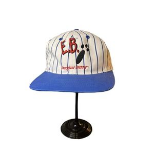 Vintage 90s 1994 Energizer Bunny Batteries Pinstripe Snapback Hat